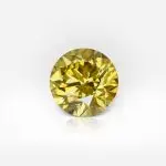 1.01 carat Fancy Deep Brownish Greenish Yellow SI1 Round Shape Diamond GIA - thumb picture 1