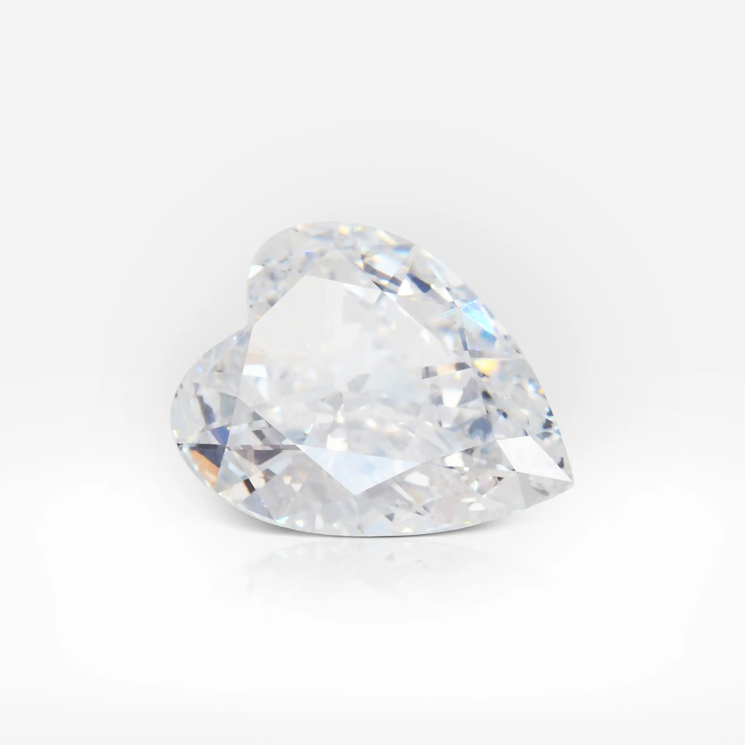 3.11 carat G SI2 Heart Shape Diamond HRD - picture 1