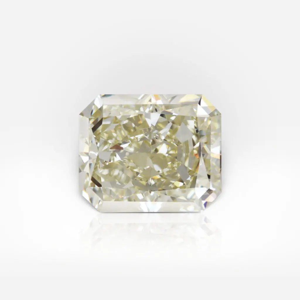 9.01 carat Light Yellow (U-V) VS1 Radiant Shape Diamond GIA - picture 1