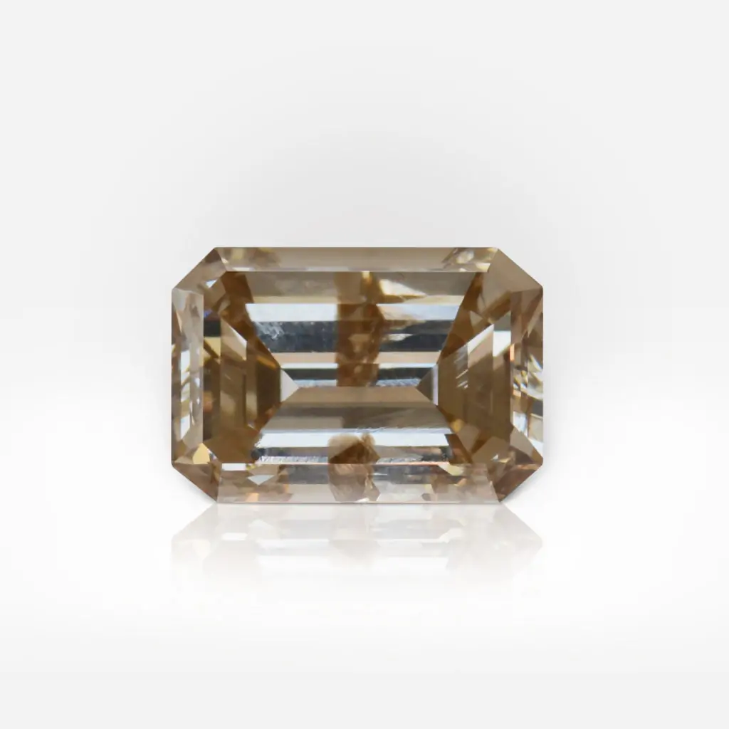 1.78 carat Fancy Yellowish Brown I2 Emerald Shape Diamond GIA - picture 1