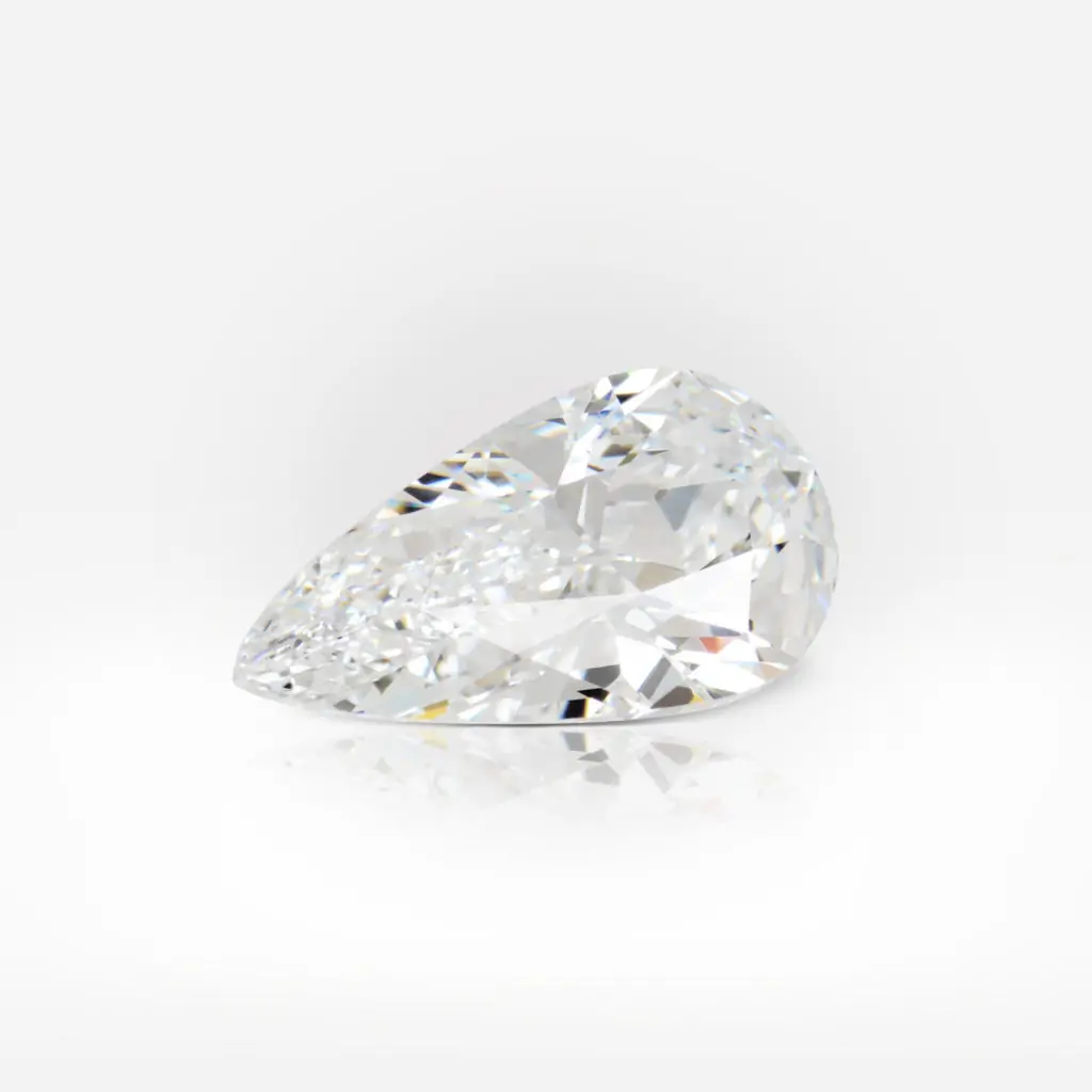 10.79 carat D VVS1 Pear Shape Diamond GIA