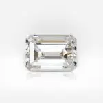 0.44 carat E VVS2 Emerald Shape Diamond GIA - thumb picture 1