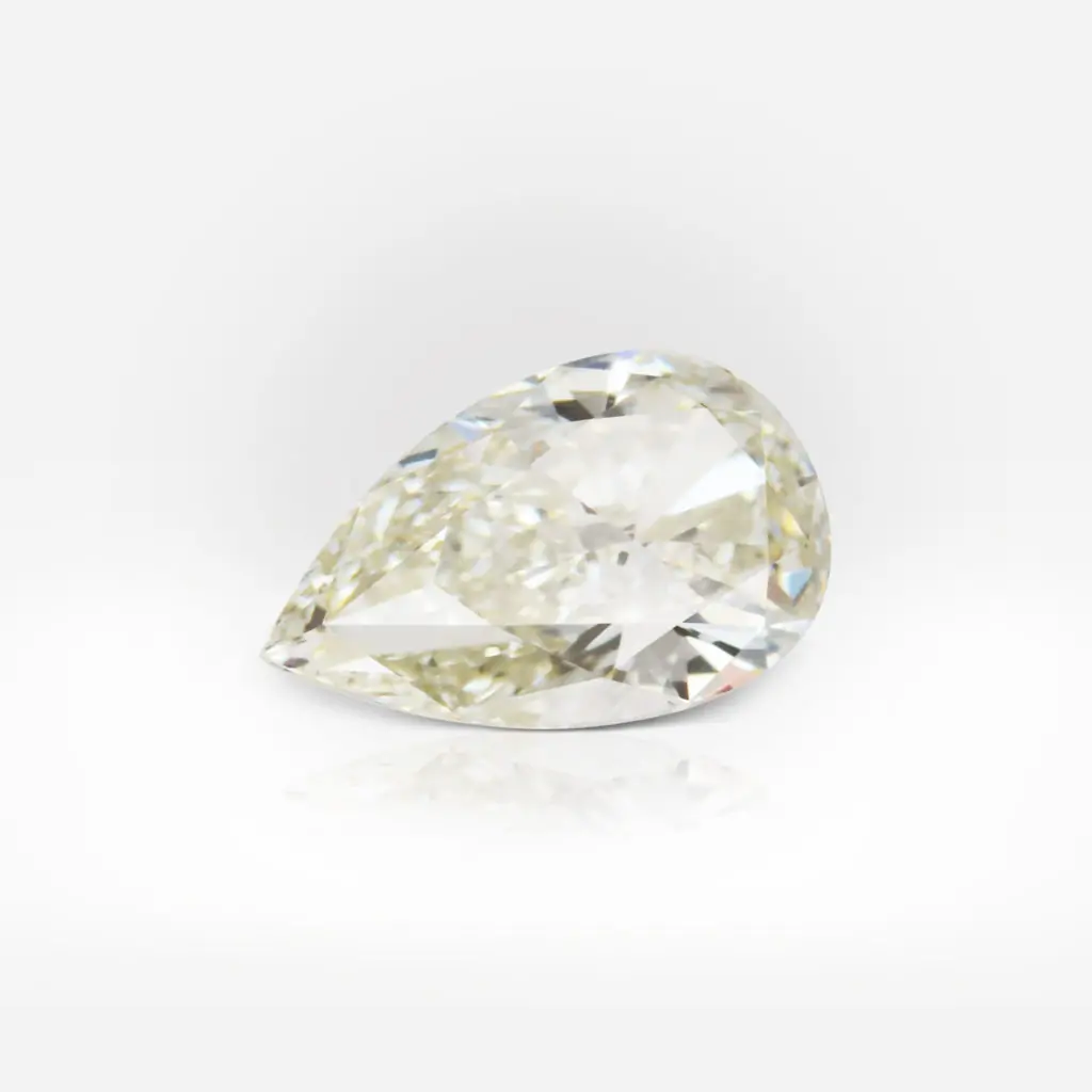 1.00 carat L SI1 Pear Shape Diamond GIA