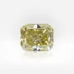 0.70 carat Fancy Yellow I1 Radiant Shape Diamond GIA - thumb picture 1