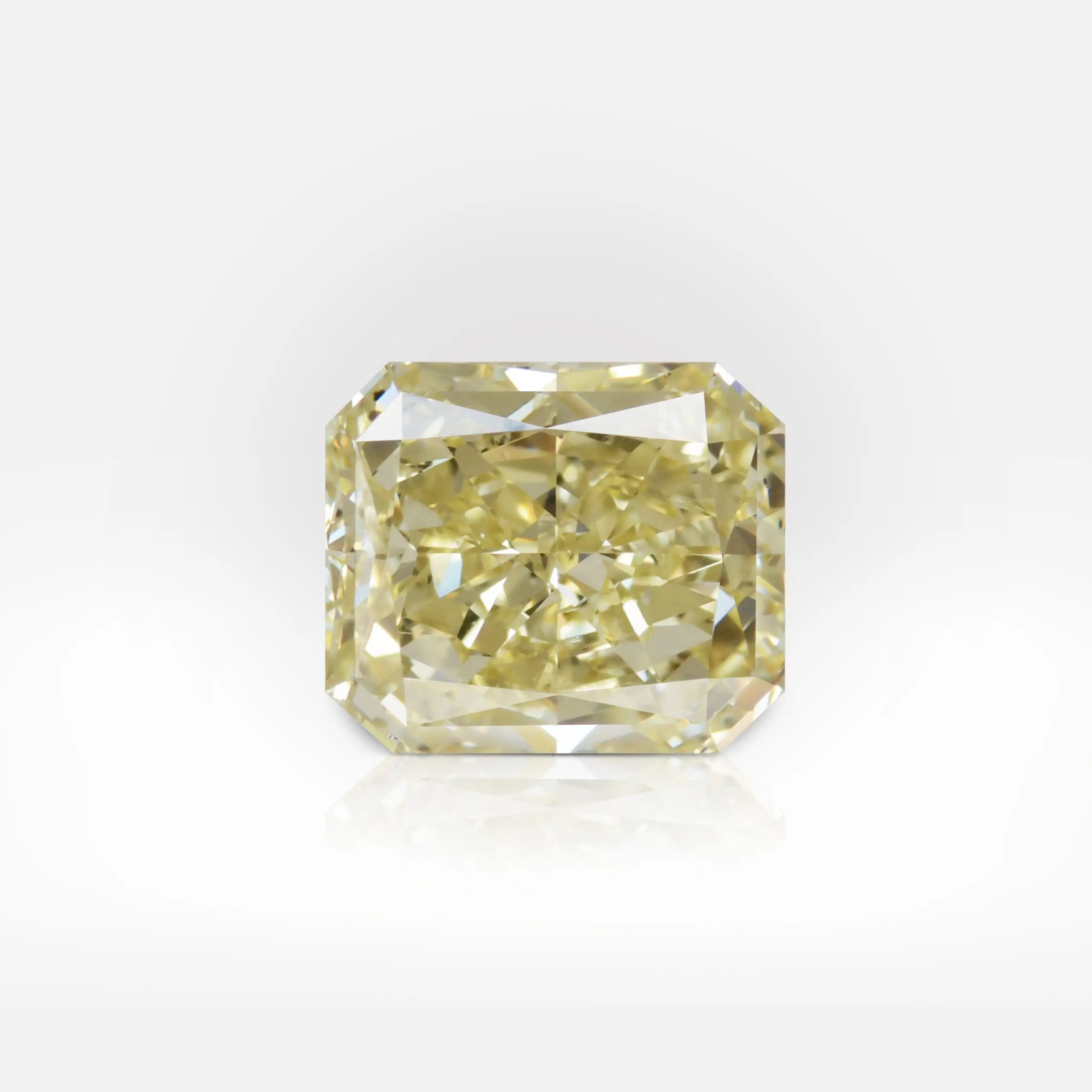 1.71 carat Fancy Yellow I1 Radiant Shape Diamond GIA - picture 1