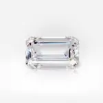 3.02 carat F VVS2 Emerald Shape Diamond GIA - thumb picture 1