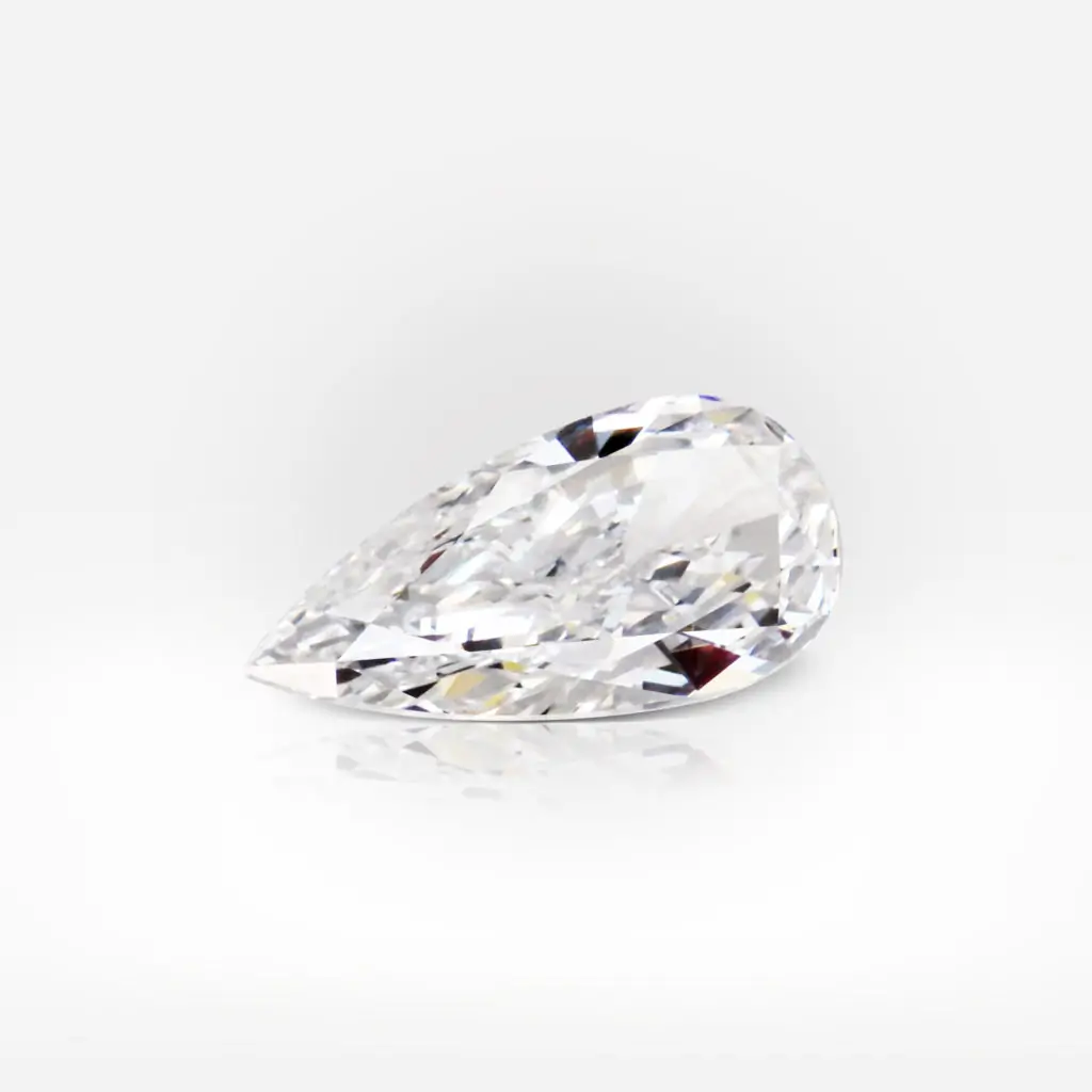 0.44 carat F VVS2 Pear Shape Diamond GIA