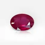 3.45 carat Oval Shape Burmese Ruby GRS - thumb picture 1