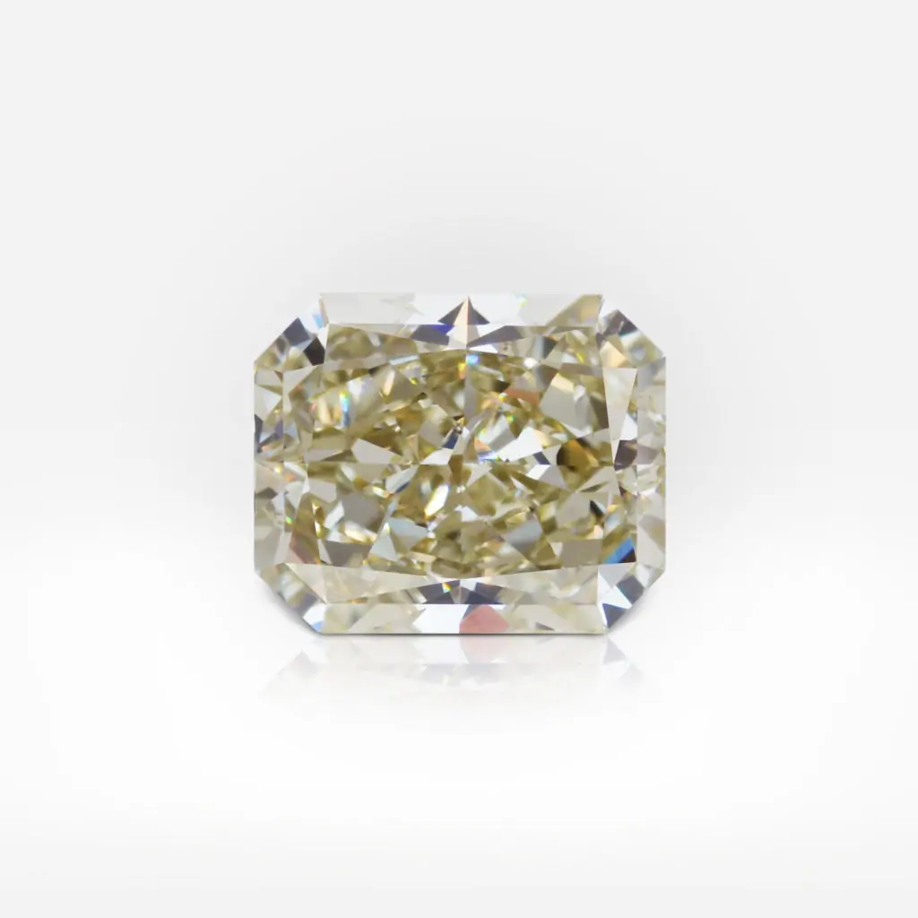 2.13 carat Fancy Brownish Greenish Yellow SI2 Radiant Shape Diamond GIA - picture 1