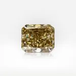 1.57 carat Fancy Deep Brownish Yellow VVS1 Radiant Shape Diamond GIA - thumb picture 1