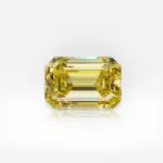 1.02 carat Fancy Vivid Yellow IF Emerald Shape Diamond GIA - thumb picture 1