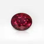 1.82 carat Oval Shape Vivid Deep Red Ruby ALGT - thumb picture 1