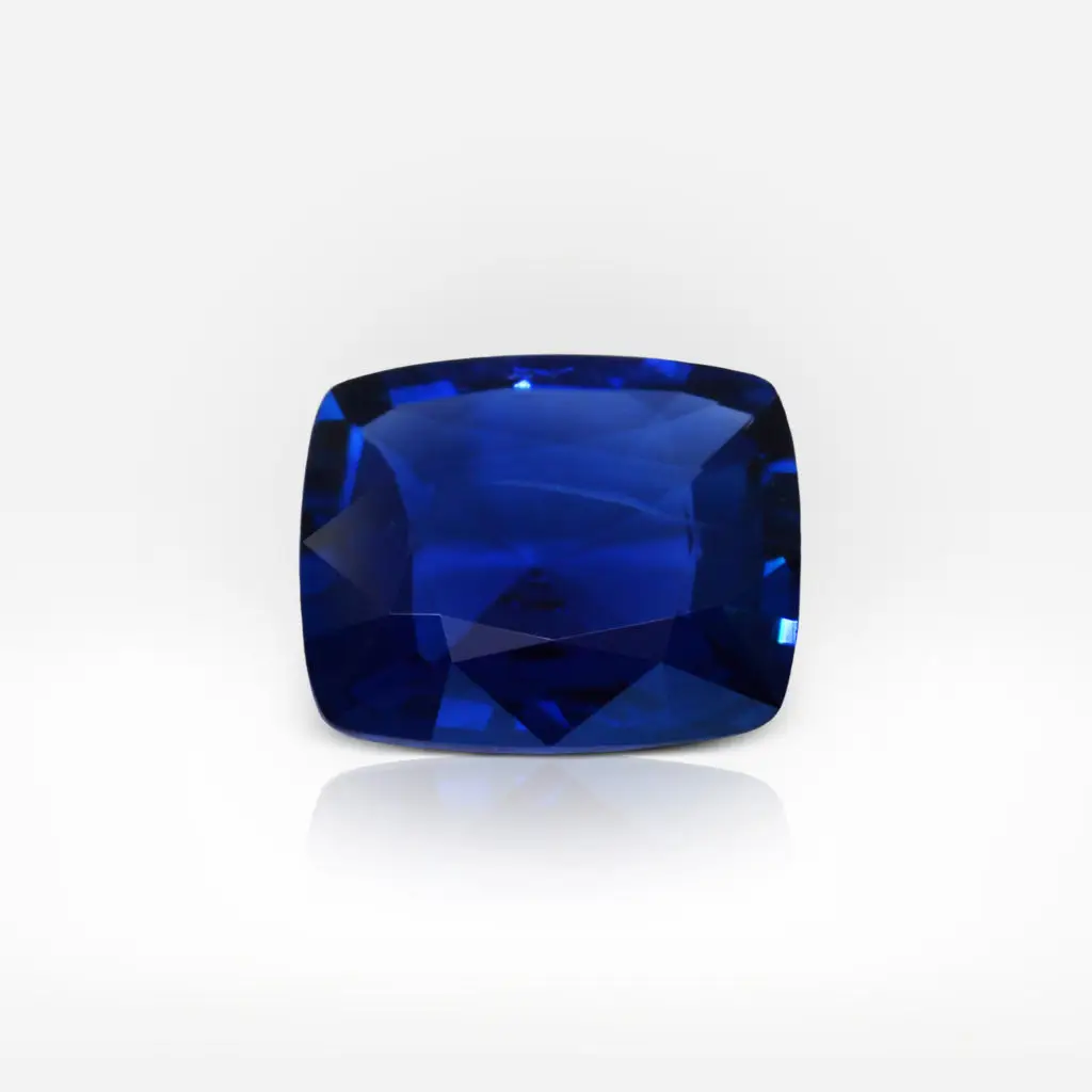 2.66 carat Cushion Shape Blue Sapphire GRS