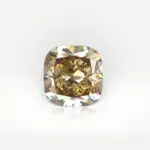 11.64 carat Fancy Dark Brown-Yellow SI1 Cushion Shape Diamond Ring GIA - picture thumb 1