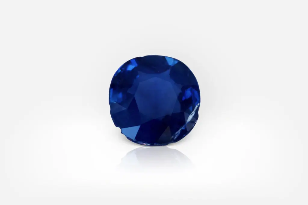 1.87 carat Blue Sapphire Cushion Shape GRS