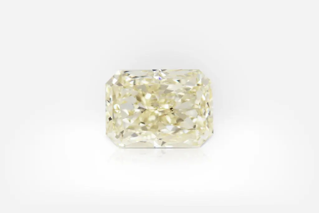 1.00 Carat W-X I1 Radiant Shape Diamond - picture 1