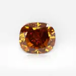 0.51 Carat Fancy Deep Brown-Orange SI2 Cushion Shape Diamond GIA - thumb picture 1