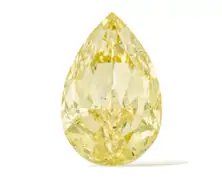 202 Carat Yellow Diamondworth more than $6 Million