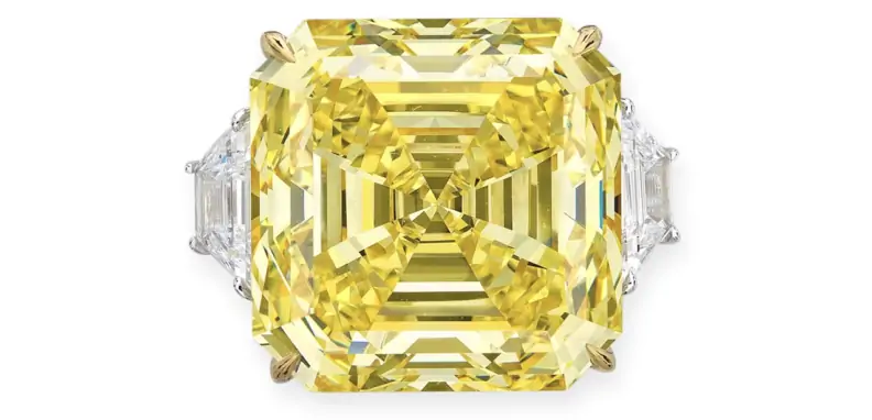 AN IMPRESSIVE DIAMOND RING was recently sold at Christie’s