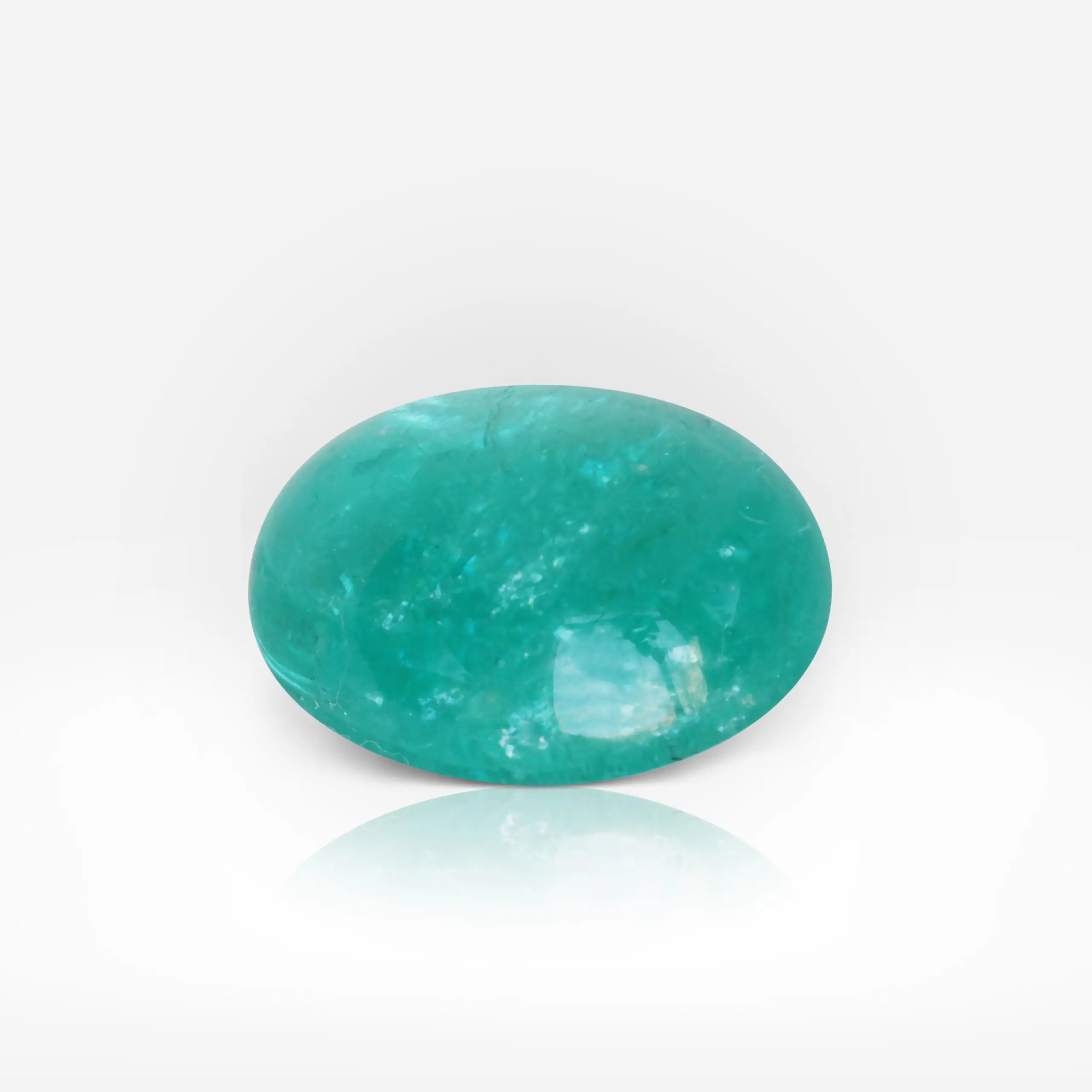 37.47 carat Cabuchon Shape Greenish Blue Paraíba Tourmaline - picture 1